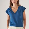 Sublime Reactive Pima Cotton Stretch Dolman V-Neck