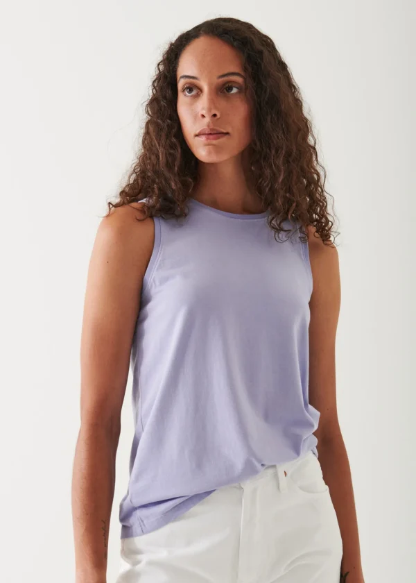 Sublime Reactive Pima Cotton Stretch Boyfriend Tank