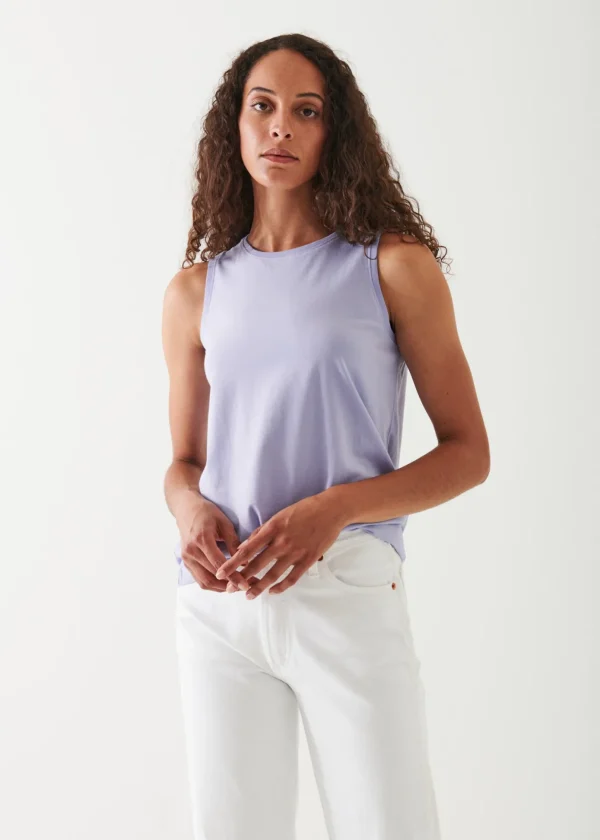 Sublime Reactive Pima Cotton Stretch Boyfriend Tank