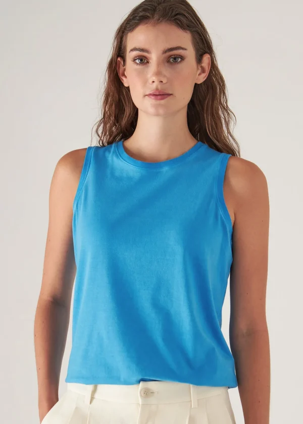 Sublime Reactive Pima Cotton Stretch Boyfriend Tank