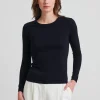 Superfine Fitted Merino Crewneck