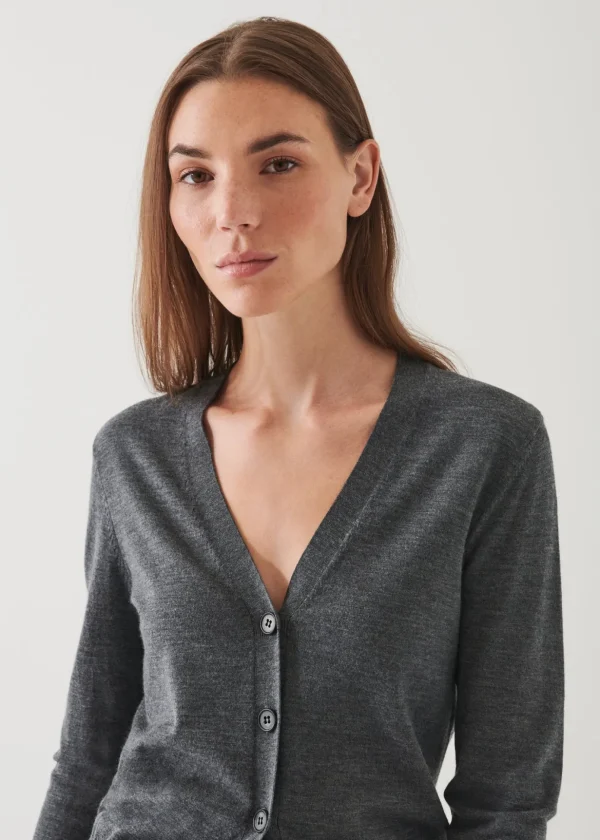 Superfine Merino Cardigan