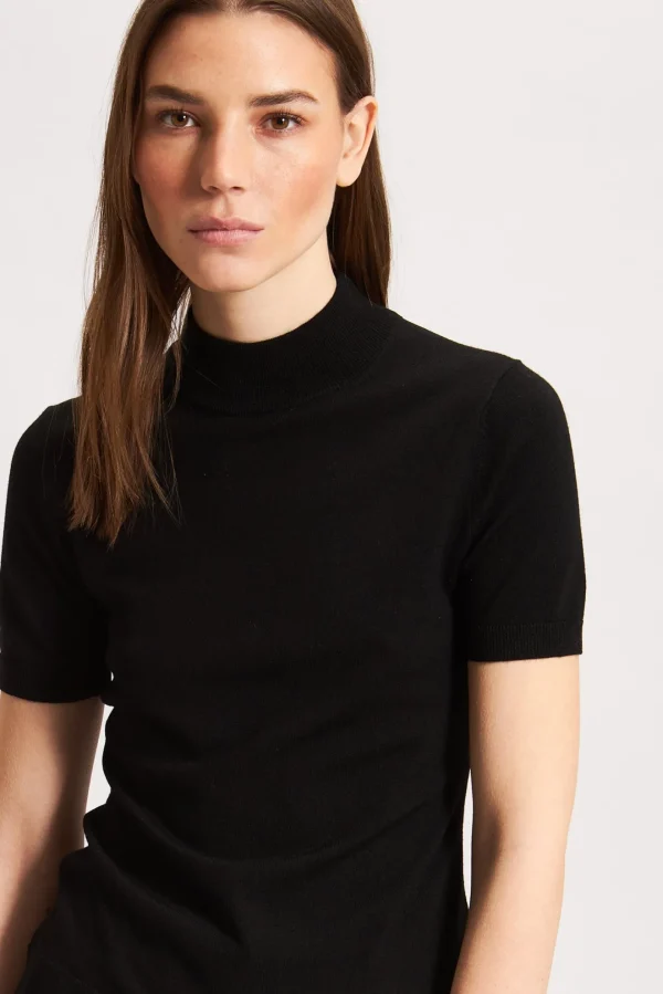 Superfine Merino Mock Neck