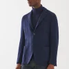 Textured Two Button Blazer