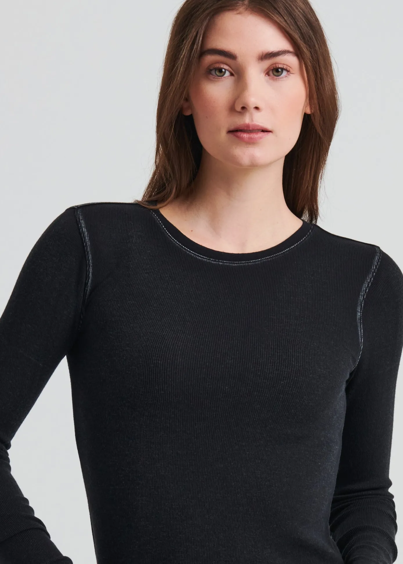 vintage_wash_pima_cotton__7.webp Vintage Wash Pima Cotton Stretch Ribbed T-Shirt