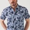 Water Colour Floral Print Shirt