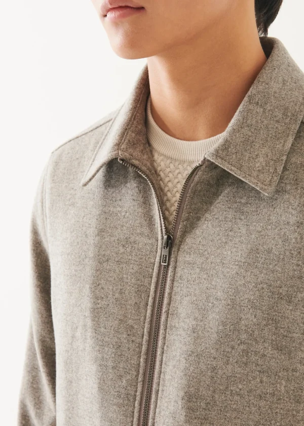 Wool Bomber Jacket