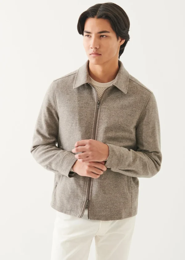 Wool Bomber Jacket