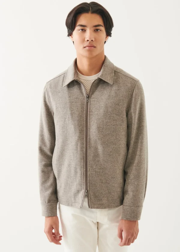 Wool Bomber Jacket