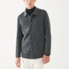 Wool Cashmere Double Face Chore Jacket