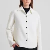 Wool Cashmere Double Face Shirt Jacket