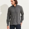 Wool Houndstooth Shirt