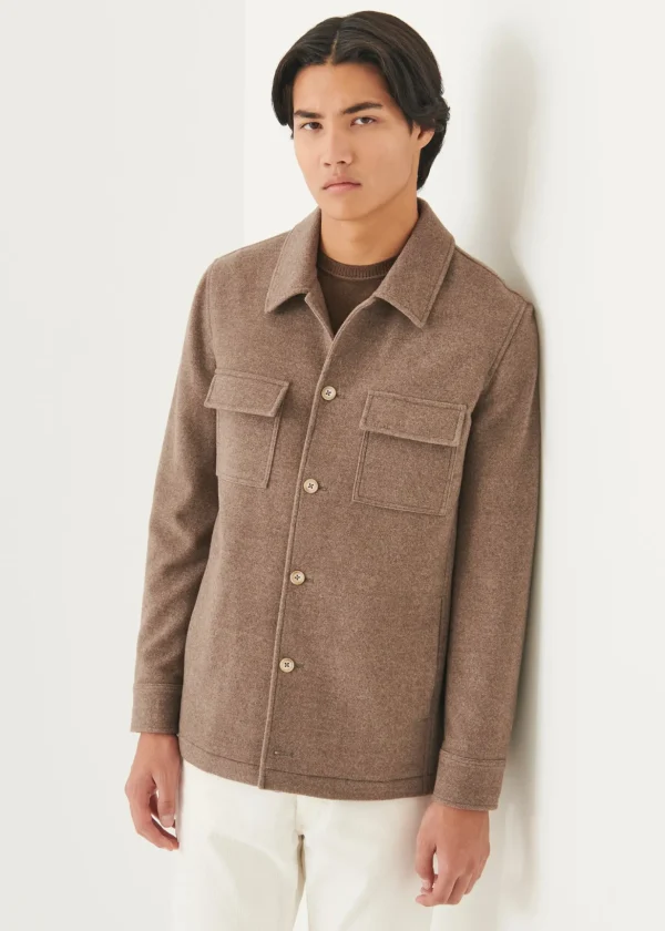 Wool Shirt Jacket