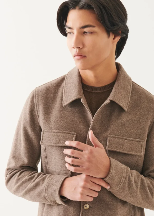 Wool Shirt Jacket